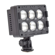 Panel de luz LED regulable para cámara de vídeo, 3200K/5600K, para videocámara, lámpara de 1300lm, T6-C, Canon, Nikon, Sony, DSLR 2024 - compra barato