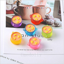 5 pcs 1/12 Escala casa de Bonecas Em Miniatura Mini Panela de Sopa Pretend Play Mini Boneca Acessórios Do Brinquedo de Cozinha de Alimentos 2024 - compre barato