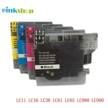 einkshop 1Set Ink Cartridge LC39 LC985 LC60 LC975 for Brother DCP J125 J315W J515W MFC J415W J615 J615W DCP-535CN printer 2024 - buy cheap