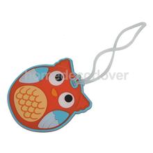 Cartoon Owl Travel Tags Luggage Name Address Tel Striped Suitcase Bag Labels 2024 - buy cheap