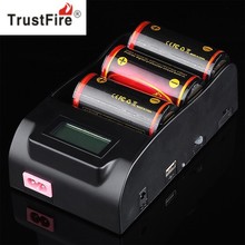 TrustFire-cargador de batería con pantalla LCD, TR-008, 3,0 V, 4,2 V, 18650, 25500, 26650, 26700, 32650 2024 - compra barato