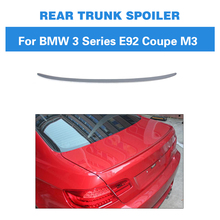 Spoiler automotivo, boot para porta-malas, asas para bmw 3 series e92 m3 2007 - 2012 não pintado pu primer cinza, 2024 - compre barato