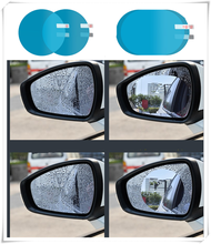 2 шт., водонепроницаемая противотуманная наклейка на зеркало заднего вида для Toyota FJ Cruiser RAV4 CROWN REIZ PRIUS COROLLA 2024 - купить недорого