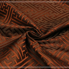 HLQON 75x100cm Imported ethnical Metallic Jacquard Brocade Fabric, yarn dyed fabric for patchwork Women Coat dress DIY 2024 - buy cheap