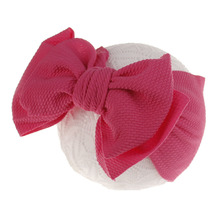 Grande bowknot bebê headbands atados infantil headbands da criança meninas turbante bebê arcos 2024 - compre barato