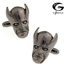 iGame Superheroes Cufflinks Gunblack Movie Design Cuff Links Free Shipping 2024 - buy cheap