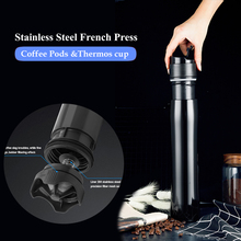 Portable French Press Pot Insulation Cold Stainless Steel Filter For Tea and Coffee Creative cafeteira 2024 - buy cheap