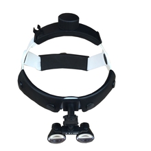 Gafas de aumento quirúrgicas estilo casco de Lupas dentales, lupa Binocular médica para microcirugía, odontología, Galileo, 2.5X 2024 - compra barato