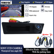 FUWAYDA-Accesorios de visión nocturna para coche inalámbrico, accesorio con mango HD SONYCCD, cámara retrovisora de coche para BMW F10, F11, F25, F30, BMW5, 2,4 GHz 2024 - compra barato