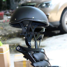 57-62cm ABS Plastic Motorcycle Helmet For harley Motorcross Capacete Half Helmet Retro Matte Bright Black 2024 - buy cheap