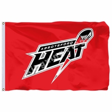 Abbotsford Heat Flag 3ft X 5ft Polyester AHL Abbotsford Heat Banner Flying Size No.4 90*150cm Custom Flag 2024 - buy cheap