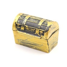 1 шт. 5,8*3,5*4,2 см 1:6 миниатюрная коробка для кукольного домика с сокровищами Пиратская шкатулка для украшений декор для кукольного домика 2024 - купить недорого