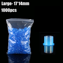 17mm TATTOO INK CUPS Caps 1000pcs Plastic Tattoo Pigment Ink Cup Self-standing Large Size Cup Supply Free Shipping 2024 - buy cheap