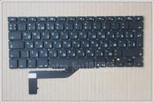 Russian New Laptop Keyboard A1398 RU keyboard for Apple Macbook Pro 15" Retina A1398 Keyboard RU 2024 - buy cheap