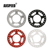 AXSPEED-anillo Beadlock de rueda de repuesto, aleación para llanta de 1,9 pulgadas, 1/10, trepador de coche, control remoto, rojo, negro y plateado 2024 - compra barato