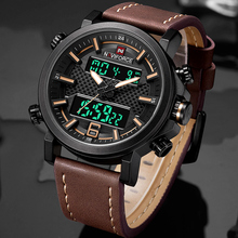 NAVIFORCE hombres de marca Digital Quartz reloj al aire libre militar relojes deportivos reloj impermeable Relogio Masculino 2024 - compra barato