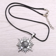 silver plated Anime D.Gray-man Silver Metal Necklace Allen Logo Pendant Cosplay Accessories Jewelry Christmas Gifts HF10368 2024 - buy cheap
