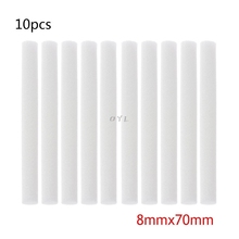 10Pcs Humidifiers Filters Cotton Swab Replacement for USB Humidifier Accessories Aroma Diffuser Cotton Sticks 8mmx70mm 2024 - buy cheap