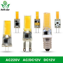 2017 New LED Lamp G4 G9 E14 AC / DC 12V 220V 3W 6W 9W COB LED G4 G9 Bulb Dimmable for Crystal Chandelier Lights 2024 - buy cheap