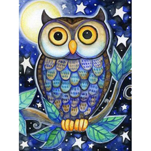 5D DIY Diamond Painting Owl Picture Of Rhinestone Home Decoration Full Square/Round Mosaic Star Diamond Embroidery Animals l1117 2024 - buy cheap