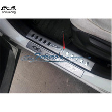 Placa de aço inoxidável para pedal de porta, tampa de pedal de porta de alta qualidade para mazda 2013-2015 visual cx5 cx 5 mk1 2024 - compre barato