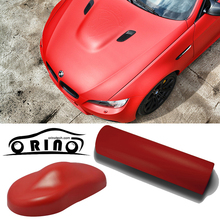 High Quality Matte Red Car Wrap Vinyl Film Matte Vinyl Wrap With Air Free Vehicle Wraps Size:1.52*30m/Roll 2024 - buy cheap