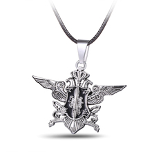 Mengtuyi Women Necklace Leather Chain  Black Butler Sliver Crow Bronze Pendant Choker Necklace Men Accessory Ornament Jewelry 2024 - buy cheap