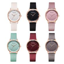 New Rhinestone Index Spiral Print Dial Women Faux Leather Band Quartz Wrist Watch 2024 - buy cheap
