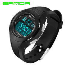 SANDA Brand Children Watches LED Digital Multifunctional Waterproof Wristwatches Outdoor Sports Watches for Kids Boy Girls #331 2024 - buy cheap