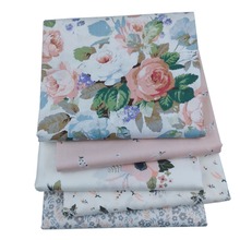 Estampado Floral de orejas de trigo, 40x50cm, tela de algodón, retales de costura, bolsas de tela para muñecas, ropa de cama, colcha, Tissus Tilda 2024 - compra barato