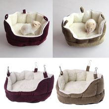Pet Nest Velvet Hanging Sofa Bed Hammock for Ferret Hamster Guinea Pig Squirrel New 2024 - buy cheap