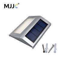 LED Solar Garden Light Wall Lamp Outdoor Solar Powered Pathway Lights for Yard Energy Saving Rechargeable Wall Street Lighting 2024 - buy cheap