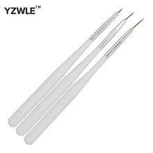 3 PCS/Pack Nail Art Painting Drawing Brush / Practical Nail Tools Portable Nail Brushes 25 2024 - buy cheap