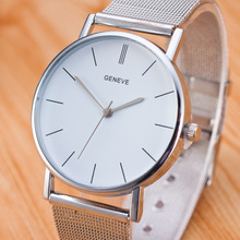 Reloj 2018 moda grande dial minimalismo relógio de quartzo aço inoxidável relógio masculino alta qualidade relógio de pulso relogio masculino 2024 - compre barato