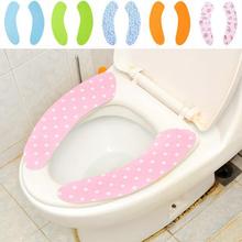5 Pairs/Lot Sticky Toilet Mat Warm Potty Pad can be Repeatedly Washed Toilet Seat Cushion Eco-Friendly Toilet Seat Cover 2024 - buy cheap