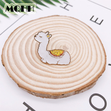 Broche de esmalte de oveja Animal de dibujos animados Alpaca Camel Alloy Badge Denim Shirt Bag Pins accesorios bonitos regalos de joyería para amigos 2024 - compra barato