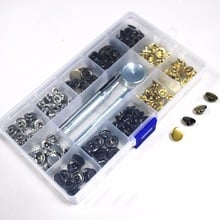 40sets with setting tool set 633 655 831 201 snap button leather craft sewing accessories four color set 2024 - buy cheap