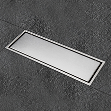 1 Set Floor Drains Stainless Steel Linear Shower Floor Drains Tile Insert Drain Channel for Bathroom Kitchen Waste Grate Bathtub 2024 - buy cheap