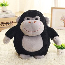 Мультфильм Орангутанг около 40 см Милая толстая обезьяна плюшевая игрушка мягкая кукла подушка подарок на день рождения w2107 2024 - купить недорого