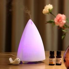 New Simple Style Ultrasonic Air Humidifier Essential Oil Diffuser Household Colorful Aroma Diffuser 2024 - buy cheap