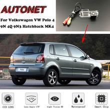 AUTONET Backup Rear View camera For Volkswagen VW Polo 4 9N 4Q 9N3 Hatchback MK4 2002~2009  /license plate camera/parking Camera 2024 - купить недорого