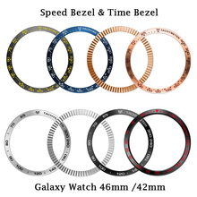 Speed & Time-anillo con bisel, cubierta adhesiva antiarañazos para Samsung Galaxy Watch, 42mm, 46mm, cubierta de reloj inteligente para Gear S3 S2 Classic 2024 - compra barato