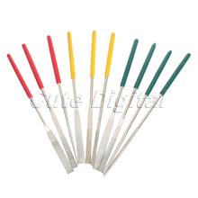 10pcs 3x140mm Glass Diamond Coating Needle File Lapidary Ceramic Set Tool Woodworking Cutting Repair Tool Wood Rasp Hand Tools 2024 - buy cheap