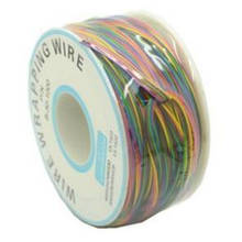 One Roll 8 Colors 30AWG Wire Wrapping Wire Tinned Copper Solid PVC Insulation 2024 - buy cheap