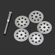 5PCS 22mm Mini Sharp Rotary Diamond Cutting Discs Disks Dremel Tools With A Rod New Drop ship Dls HOmeful 2024 - buy cheap