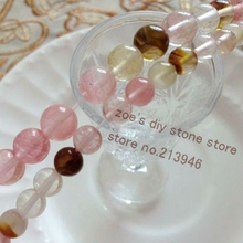 6/8mm 2Strands/Pack Crystal Tone Natural Stone Loose Strands Jewelry Beads Accessories Findings 2024 - buy cheap