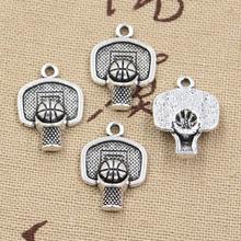 15pcs Charms Basketball Hoop 20x15mm Antique Making Pendant fit,Vintage Tibetan Silver color,DIY Handmade Jewelry 2024 - buy cheap