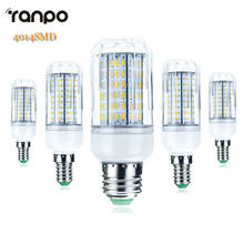 High Luminous Flux 4014 SMD No Flicker LED Corn Bulb E27 E14 220V LED Lamp Spotlight 10W 20W 25W 30W Chandelier Bulbs Lighting 2024 - buy cheap