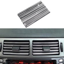 Car-styling 2018 New U Shaped DIY Air Vent Grille Decoration for Subaru Forester Outback Legacy Impreza XV BRZ Tribeca Trezia 2024 - buy cheap