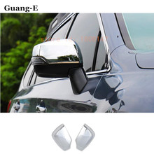 Car Decoration Stick Rear View Rearview Side Glass Mirror Cover Trim Frame Eyebrow 2pcs For Subaru Outback 2015 2016 2017 2018 2024 - buy cheap